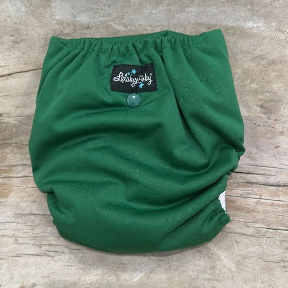 Lalabye Baby, one size cloth diapers reusable. only one solid. *NEW*